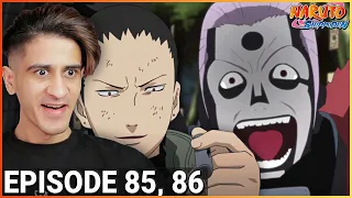 Shikamaru vs Hidan! Naruto Shippuden Episode 85, 86 Reaction