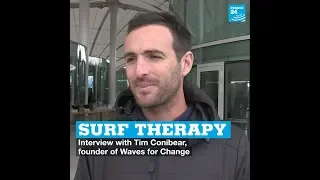 Surf therapy: Interview with Tim Conibear, founder of Waves for Change