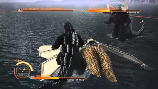 GODZILLA PS4 : Online Battle | Godzilla Vs Space Godzilla Vs Mecha- King Ghidorah | CarlosTnT_OwO