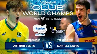 Arthur Bento vs Daniele Lavia | Itambé Minas vs Trentino Itas | Highlights | World Club Champ 2022