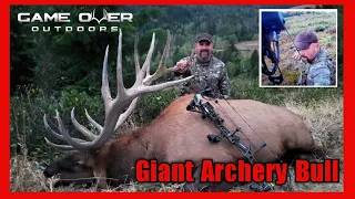 Big 380" bull elk bowhunting in the rut - September archery hunt at its best!