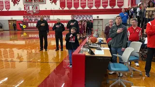 Performing the National Anthem at my future High School!
