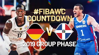 Germany 🇩🇪 v Dominican Republic 🇩🇴 | 2019 #FIBAWC | World Cup Countdown Series