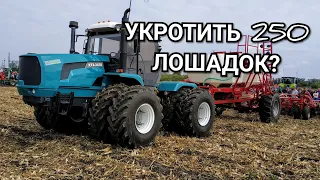 250 сил на спаркі! Найпотужніший ХТЗ-243К? Посів по стерні No-Till