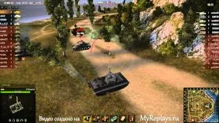 WOT: Утёс - E-50 Ausf.M - 8 фрагов - Воин, Разведч ...