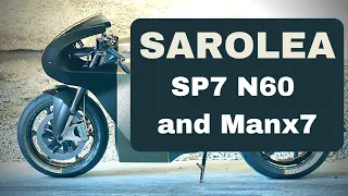 Sarolea's Electric Motorcycles N60, Manx7 and SP7