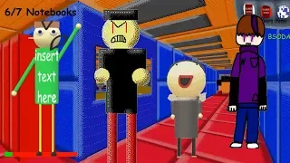 Georges funny math game chapter 1(Final version) - Baldi's basics 1.3.2 decompiled mod