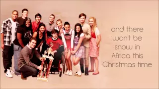 Glee - Do They Know It's Christmas (Lyrics) HD