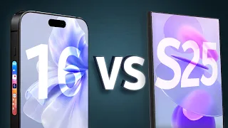 iPhone 16 PRO MAX vs Samsung Galaxy S25 Ultra - Who is The Ai ✨ King?