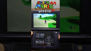 Super Mario 64 Render 96 on Nintendo 3DS!