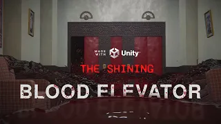 The Shining. Blood elevator. Unity3D real-time liquid simulation.