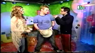 Nick Carter - 2002 - Nickolodean joking around (@BSBFangirls)