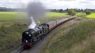 2018 Steam Locomotive Compilation - a 4K video