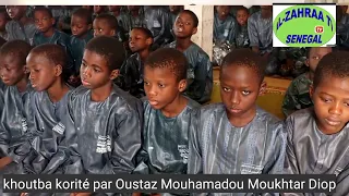 khoutba korité de Oustaz Amadou Moukhtar Diop a l'institut islamique Al Imam Ahmed Ndack Seck Thiès