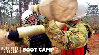 How Army Soldiers Train To Fight Hand-To-Hand In Boot Camp | Boot Camp