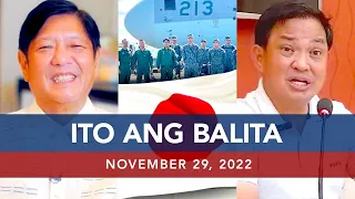 UNTV: Ito Ang Balita | November 29, 2022