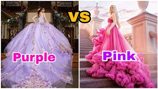 Purple vs Pink |Pink vs Purple |Choose one(Pick one)Which one is your Favourite/This or That