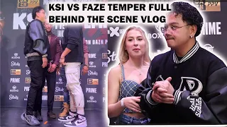 KSI VS FAZE TEMPER MISFITS 004 PRESS CONFERENCE CRAZY BEHIND THE SCENES WITH SALT PAPI