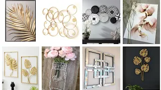 💥14 فكرة✨ #diy لتزيين حائط الصالة 🏡 بسيطة و راقية 🌟 #deco #اعمال_يدوية #diyhomedecor