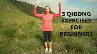 3 Qigong Exercises For Beginners To Relax, Energise and Rid Waste Qi From The Body | 5 Minute Qigong
