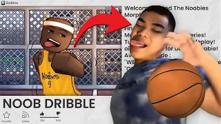 INI GAME NOOB ROBLOX ADA BAGAS DRIBBLE CUYYY!!! BUATAN INDONESIA ??