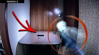 A NOISY POLTERGEIST decided to play a joke on us / Recorded the VOICE OF POLTERGEIST