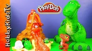 Play-Doh Volcano Adventure!