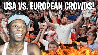 EightSixoKris Reacts to Football fans and atmosphere USA vs Europe