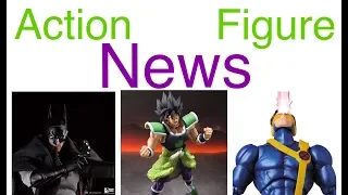 Action Figure News #191 SHF BROLY SHF NEBULA Mafex CYCLOPS  Noir Toyz BATMAN V For Vendetta & More!!