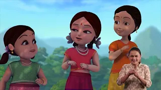 Little Krishna with Indian Sign Language | Ep 9 : Assault of the Lethal Bird