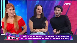 Tomás, el heredero de Pedro Suárez Vértiz, habla de los preparativos para su lanzamiento musical