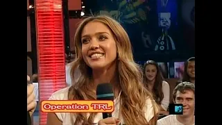 Jessica Alba on TRL  2007