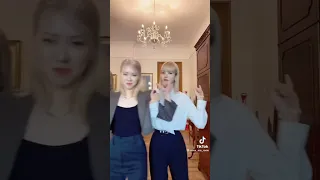 Rose cute tiktok videos w/blackpink members..