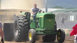 12,500LB.  Farm Stock Tractors Duking It Out At Woodstock, VA