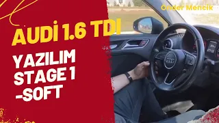 Audi 1.6 TDİ yazılım stage1 -soft