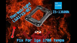 Thermalright LGA17XX-BCF/ Intel bracket fix🔥 - solução para lga 1700  intel socket solution🔥