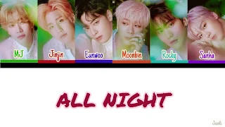 ASTRO (아스트로) - ALL NIGHT (전화해) (Color Coded Han-Rom-Eng Lyrics)