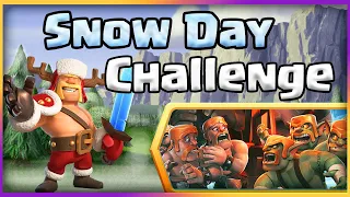 How To EASILY 3 Star The Snow Day Challenge in Clash of Clans