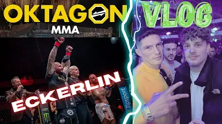 Eckerlin demoliert seinen Gegner 🔥💪🏻Oktagon 57 vlog 💯InsideTheCage