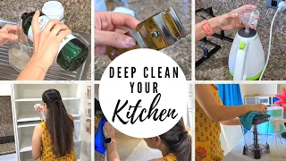 KItchen Deep Cleaning Tips & Hacks | Tips for keeping Kitchen Clean