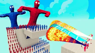 100x FIRE & ICE ZOMBIE + 2x GIANT vs 3x EVERY GOD - Totally Accurate Battle Simulator TABS