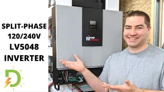 Split-Phase Inverter, LV5048, Test Solar, Off-Grid