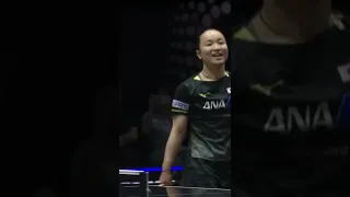 Wang Manyu &Sun Yingsha giành danh hiệu đôi nữ khi thắng huỷ diệt Hayata & Mima Ito 3/0 #tabletennis