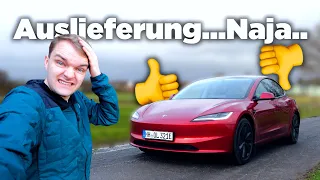 Tesla Model 3 Highland ohne Reifen?! | Abholung, Eindruck & Zubehör für deinen neuen Tesla