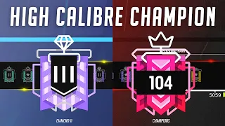 How I Got CHAMPION in Operation High Calibre - Rainbow Six Siege Console (XBOX/PS5)