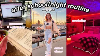 afterschool/night routine 2022 ✺ᵔ‿ᵔ✺ vlog style!