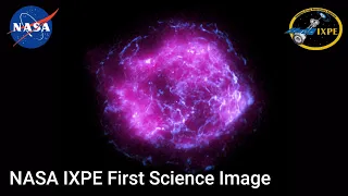 NASA's Imaging X-ray Polarimetry Explorer (IXPE) Sends First Science Image