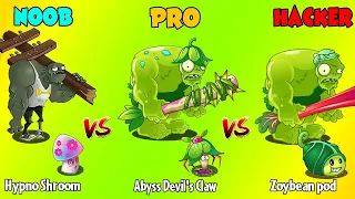 PvZ 2 Discovery - Every New Plants Evolution NOOB - PRO - HACKER (china & international)