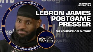 LeBron James focuses on his family and Team USA postgame after Lakers eliminated | SC with SVP