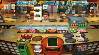 Cooking Fever Challenge (Sushi restaurant level 6 to 10)